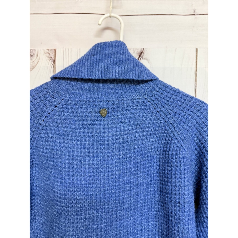 KÜHL Women's Sienna Sweater Small Blue Cozy Knit EUC - Picture 4 of 12